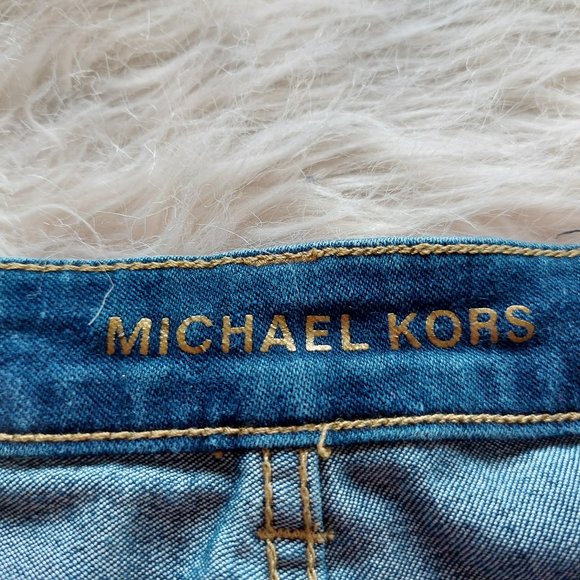 Michael Kors Women's Izzy Skinny Mid Rise Pants Size: 4 - Picture 8 of 11